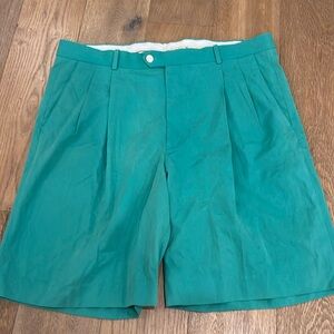 Fairway & Greene Pleated Shorts - 38